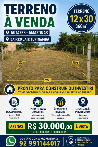 Terreno em Autazes