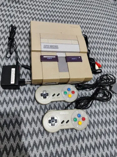 Vendo super Nintendo completo funcionando normalmente