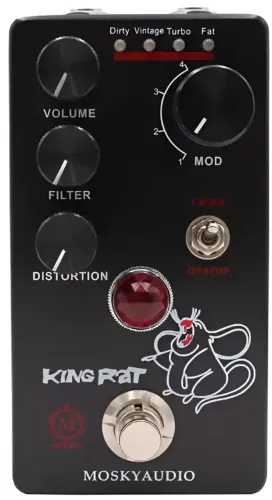 Pedal Distorção Fuzz Mosky King Rat
