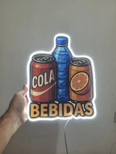 Led de bebidas, para comércio e restaurantes