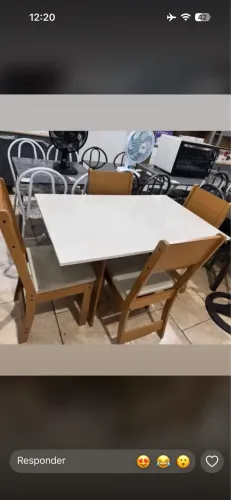 Vendo mesa 4 lugares 