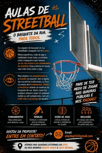 Aulas de StreetBall e Basquete 3x3 para Iniciantes