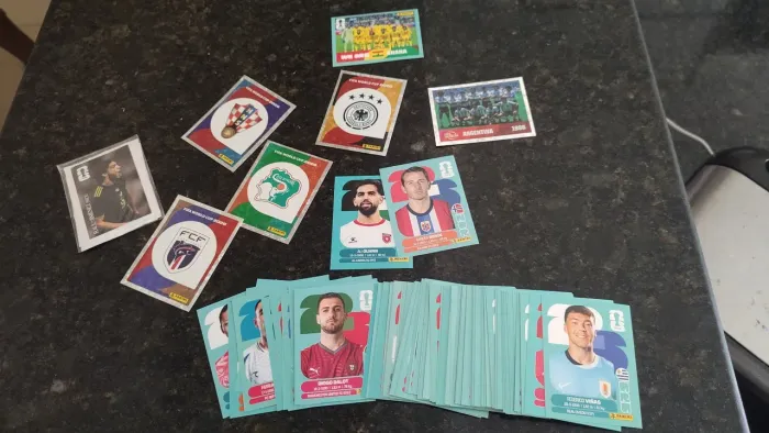 Figurinhas avulsa a partir de 1,00 real copa do mundo 2026