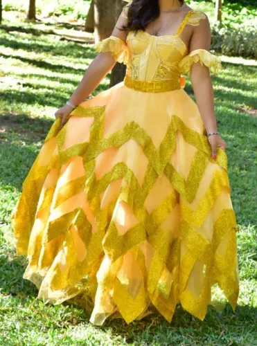 Vestido festa debutante