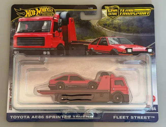 Hot Wheels Team Transport Toyota Sprinter Trueno