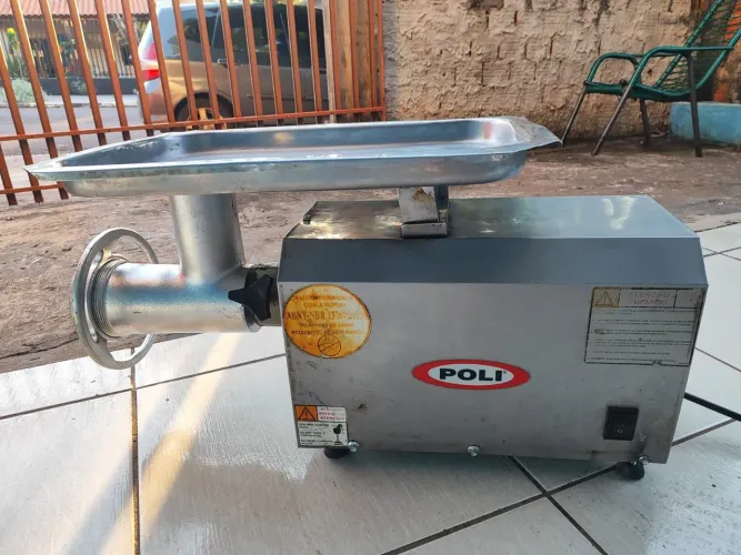 Moedor de carne industrial boca 22 inox 