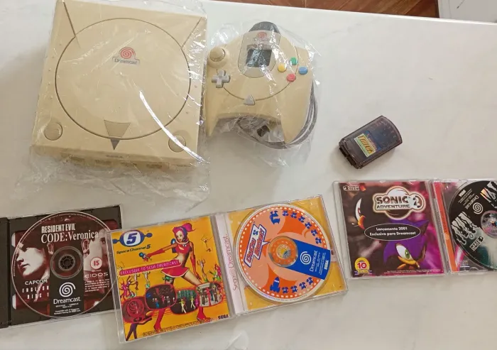 Dreamcast completo troco em Kit Pc gamer