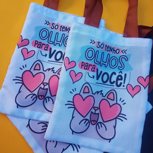 Mine Ecobag Personalizada Atacado 