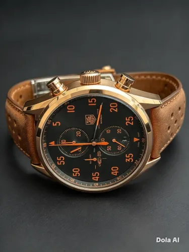 Relógio masculino estilo TAG Heuer Carrera