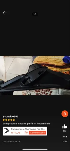 aba + carenagem cb 300f