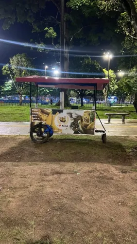 Carro para diversos tipos de vendas 
