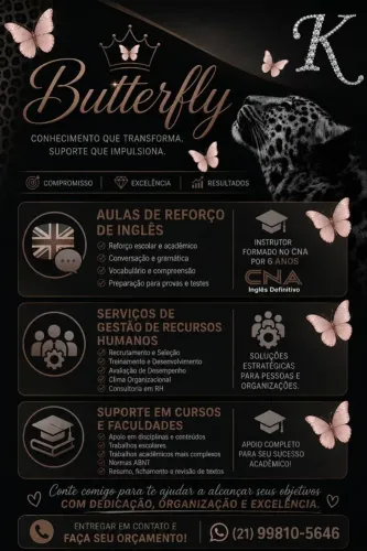 Consultorias acadêmicas, financeiras, profissionais e apoio em gestão de RH *