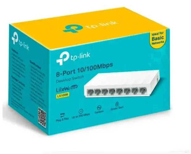 Switch 8 portas LS1008 TP-Link