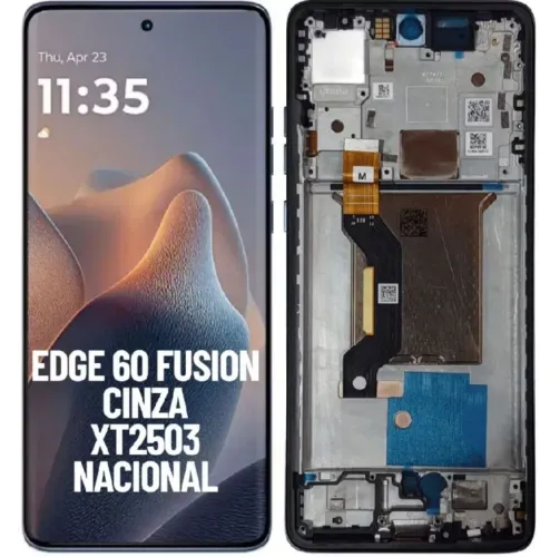 Tela frontal Edge 60 fusion 100% original com aro