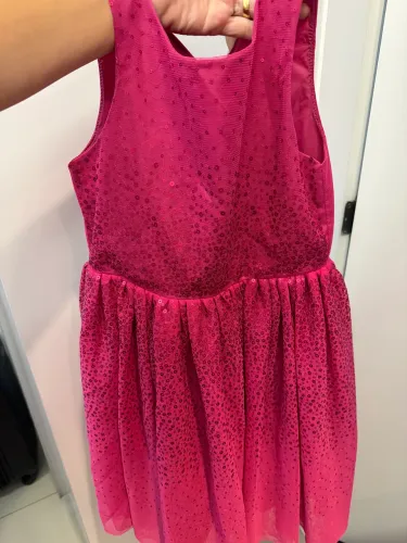 VESTIDO FESTA INFANTIL ROSA