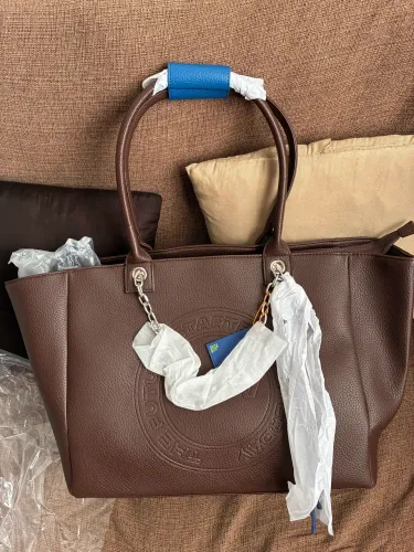 Bolsa Maxi Shopper Marrom Alexandre Pavão x Riachuelo