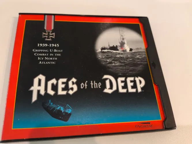 Jogo Antigo PC CD-ROM: Aces of the Deep (Dynamix / Sierra)