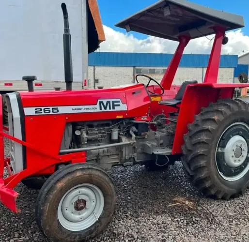 Trator Massey Ferguson 265 Ano 1984 - Pronto para Trabalhar!