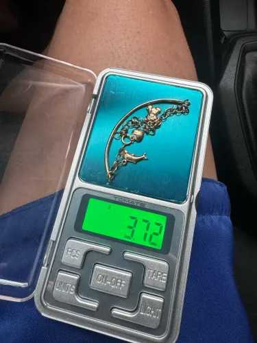 Bracelete italiano inf. 18k maciço