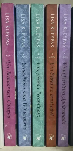 Kit de 5 livros Os Ravenels Lisa Kleypas