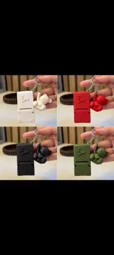 Chaveiros Personalizados Suporte Celular/ Urso