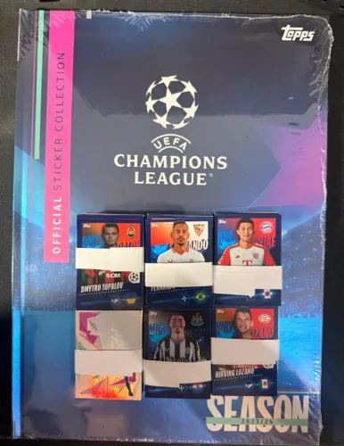 Album champions 23/24 + 500 fig sem repetição