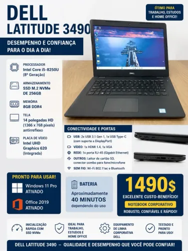 Dell Latitude 3490