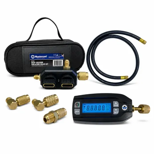 Kit vacuômetro Mastercool e válvula estabilizadora 