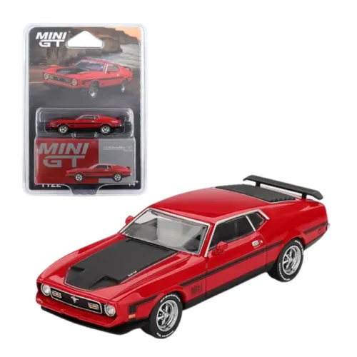MINI GT 1122 - Ford Mustang Mach 1 1971 Race Red