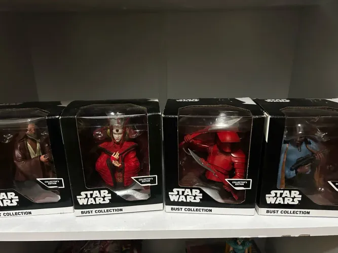 Lote 4 bustos Star Wars Planeta Deagostini