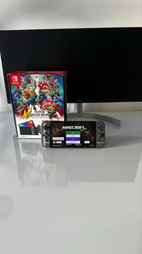 Nintendo Switch OLED - Impecável na Caixa (Completo)