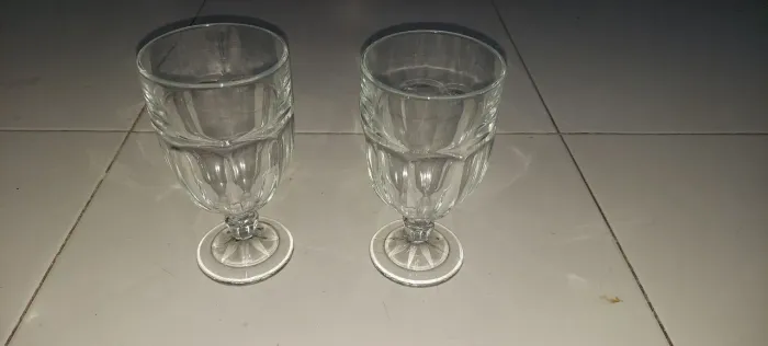 Taças grandes de sorvete/sundae/sobremesas