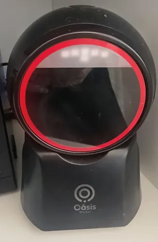 Leitor de código de barras automático 