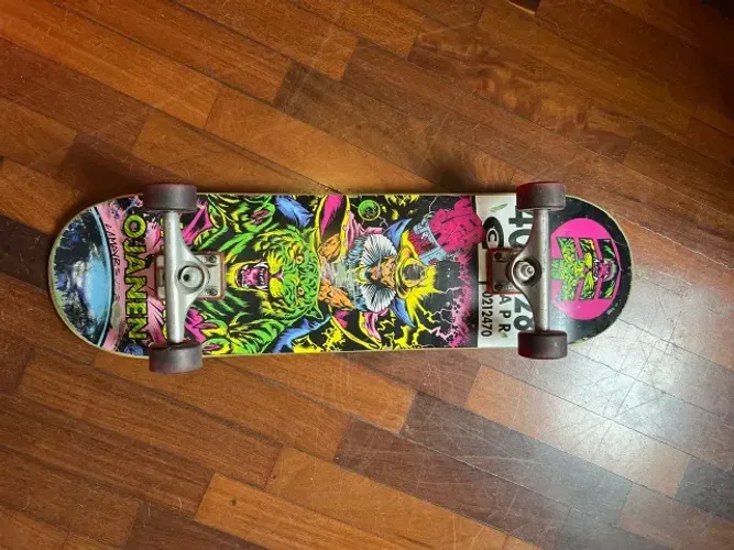 Skate Completo Importado - Shape Element 8'37 - Independent Trucks 149mm