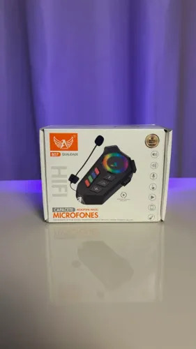Microfone de capacete