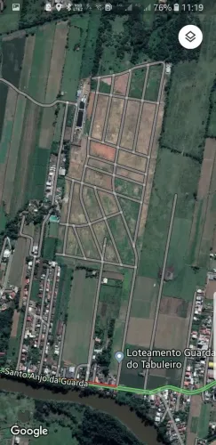 GUARDA TABULEIRO-387m2(595,00 o M2) formidável Lote de esquina! Ideal p/2 sobrados