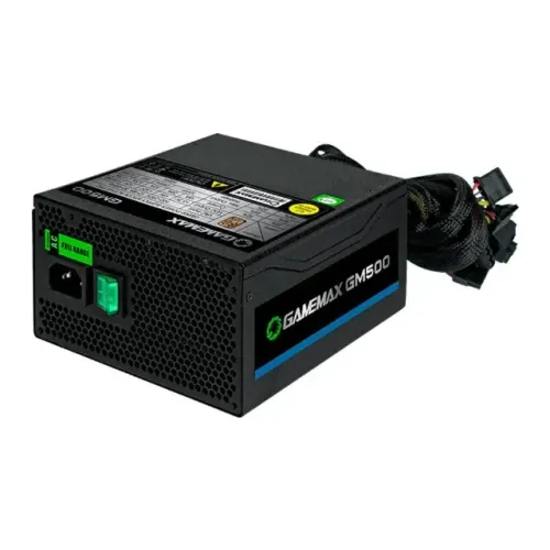 Fonte Gamemax GM500 500W, 80 Plus Bronze, PFC Ativo