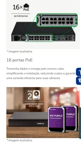NVD 1516 P intelbras