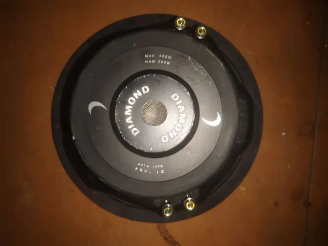 Subwoofer diomond D1 10 polegadas 400w