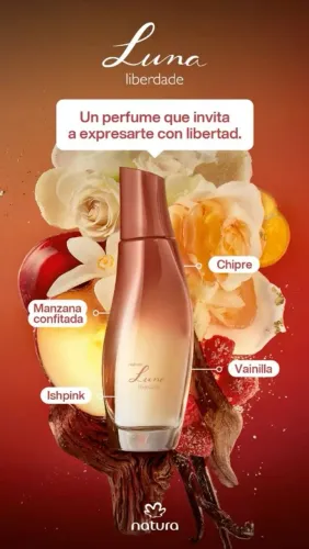 Luna Liberdade Natura 75ml ( Sem a caixa). Foi apenas experimentado.