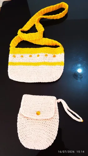 Bolsas Cluth de Crochê