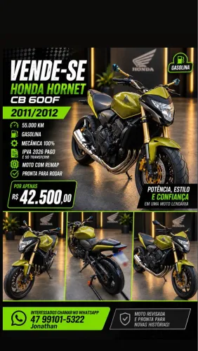 Vendo Hornet 2012