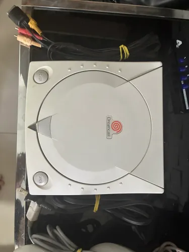 SEGA DREAMCAST COMPLETO + 2 CONTROLES ORIGINAIS + VMU