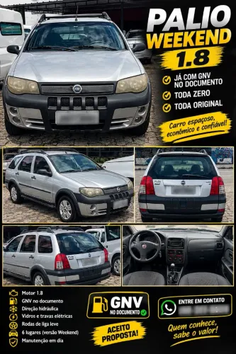 Fiat Palio Week. Adv/adv Tryon 1.8 MPI Flex 2006