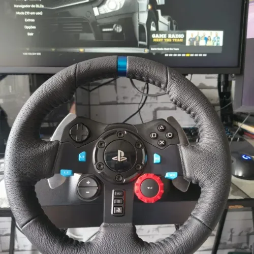 volante g29 + shifter 1 mês de uso