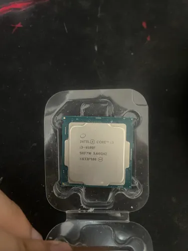 Intel core I3 9100f funcionando perfeitamente!