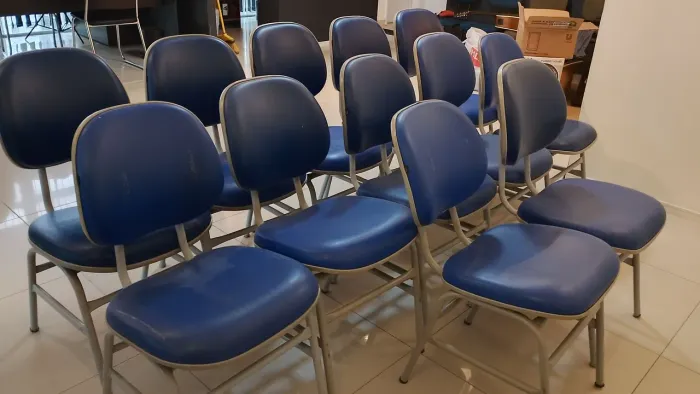 Cadeiras Alberflex Estofadas - Unidade ou Lote | Negociável