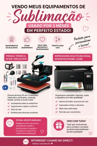 Itens para sublimação