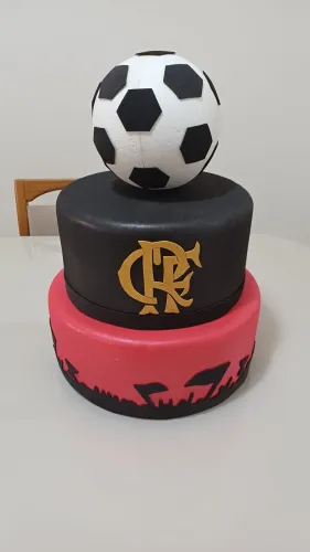 Bolo Fake do Flamengo