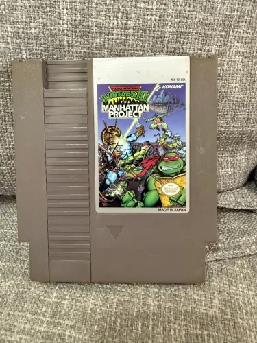 TURTLES III - NES - The Manhattan Project - Nintendo